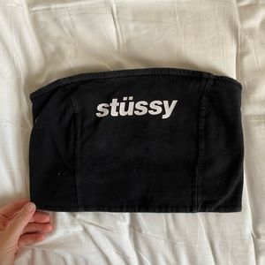 Stussy tube top in black size 8 or medium